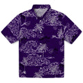 Kansas State Wildcats Hawaiian Shirt - Wave Palm | Hula Hawaiian Shirts
