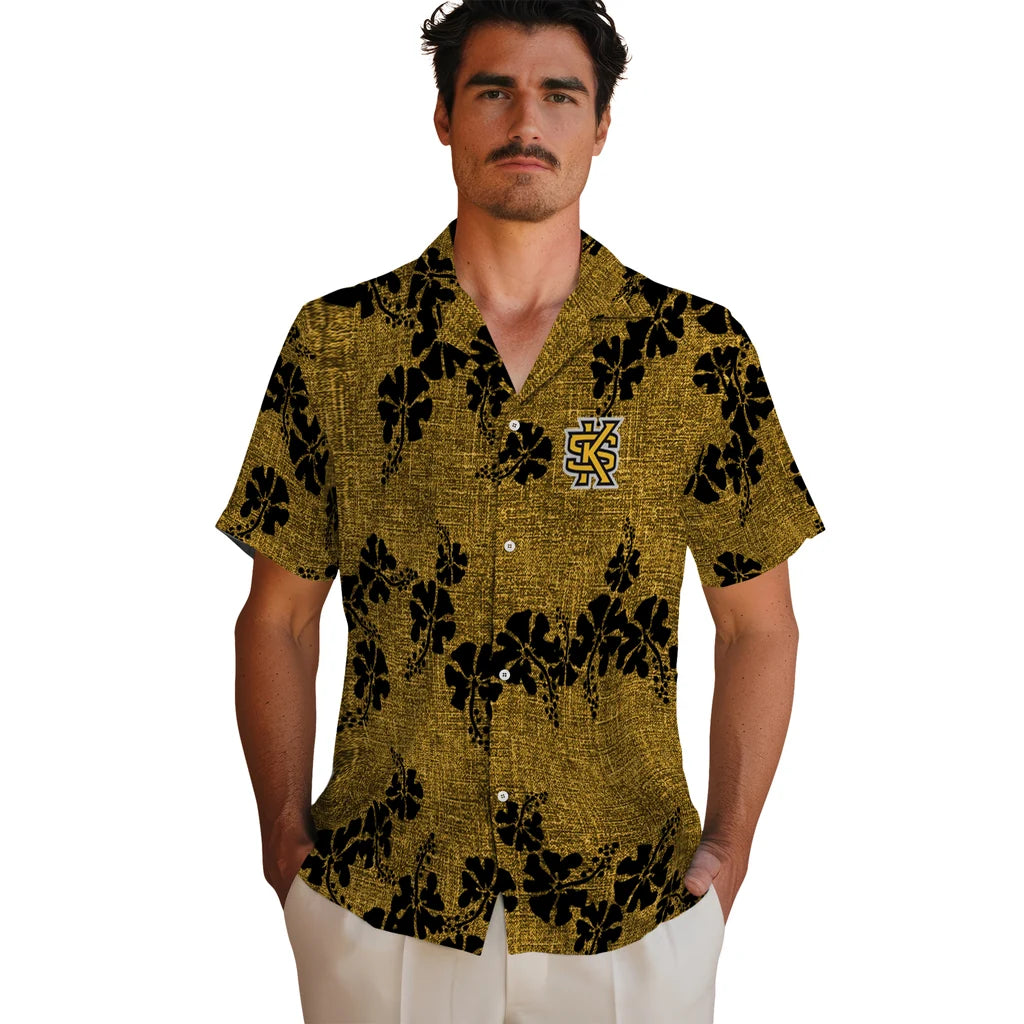 Kennesaw State Owls Hawaiian Shirt - 50th State Flower | Hula Hawaiian Shirts