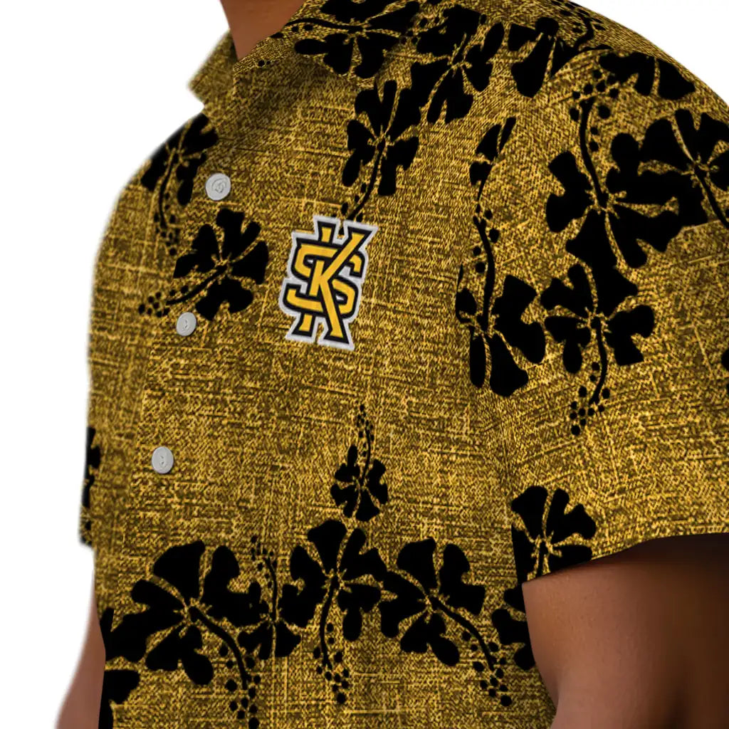 Kennesaw State Owls Hawaiian Shirt - 50th State Flower | Hula Hawaiian Shirts
