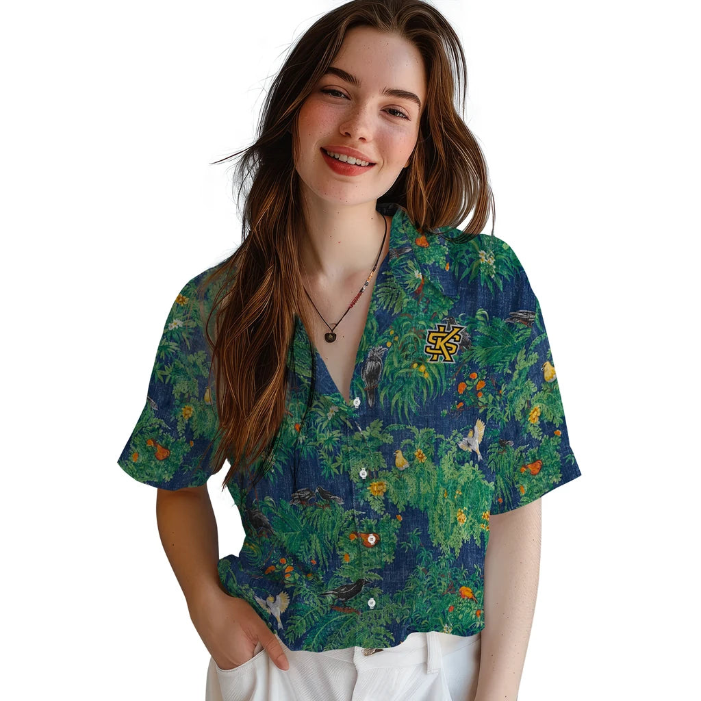 Kennesaw State Owls Hawaiian Shirt - Bird Canopy | Hula Hawaiian Shirts