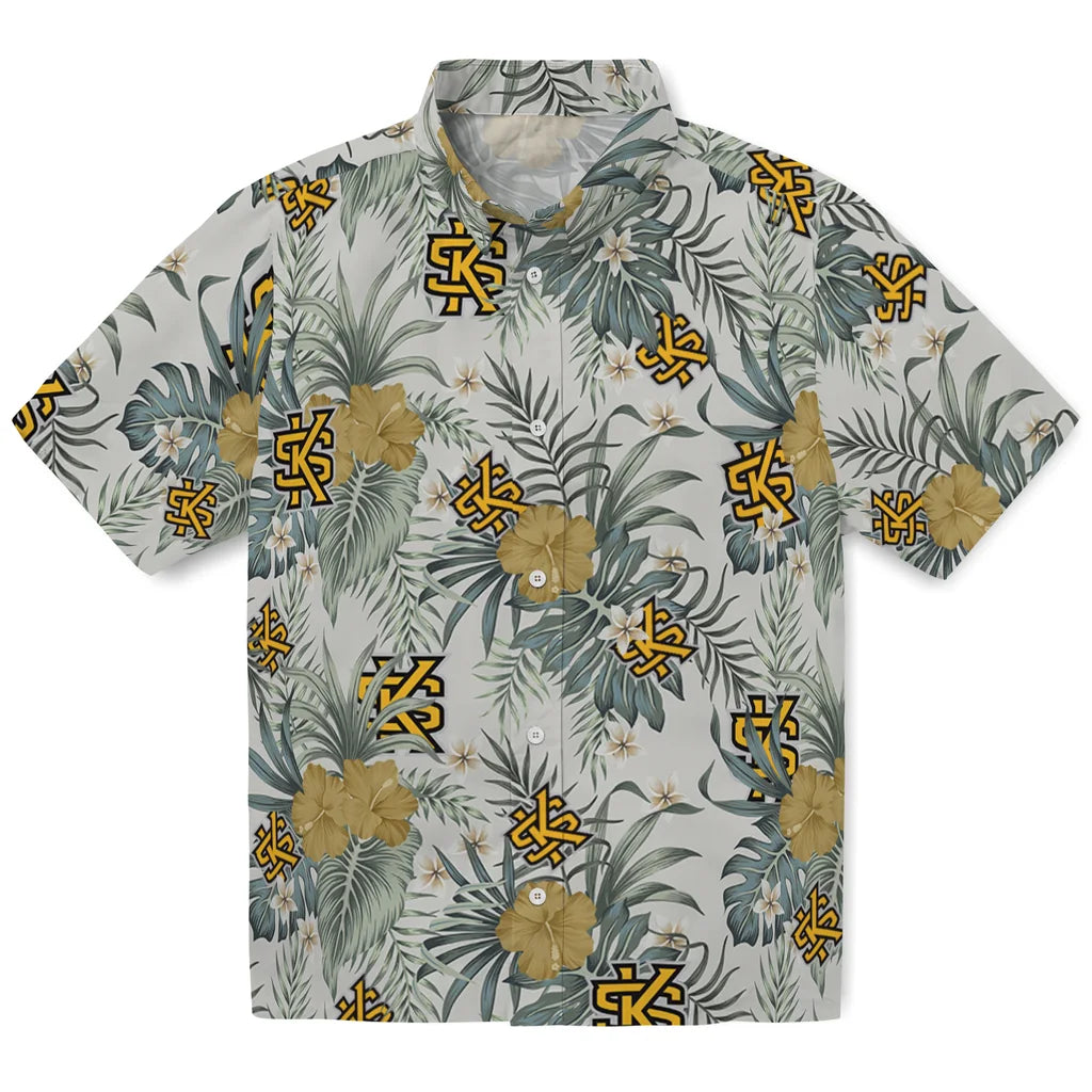 Kennesaw State Owls Hawaiian Shirt - Hibiscus Designs | Hula Hawaiian Shirts