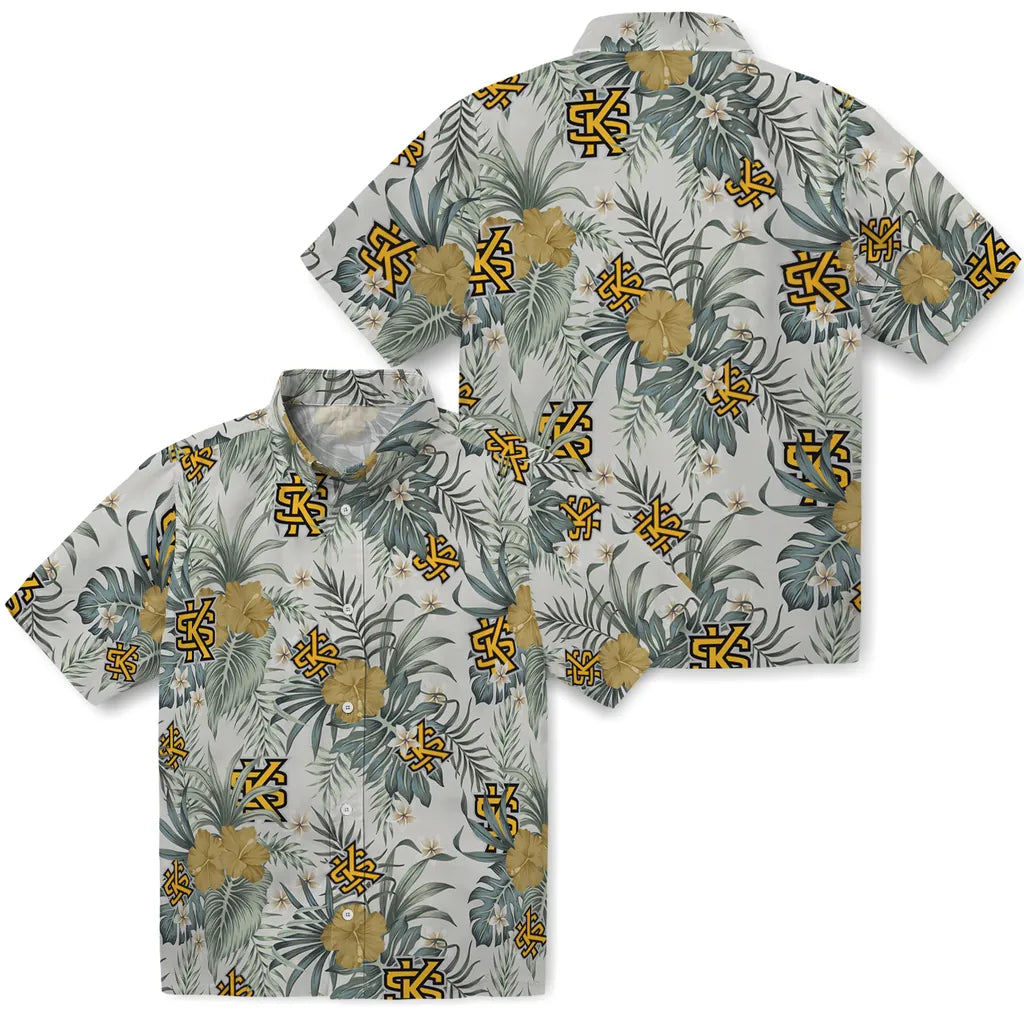 Kennesaw State Owls Hawaiian Shirt - Hibiscus Designs | Hula Hawaiian Shirts