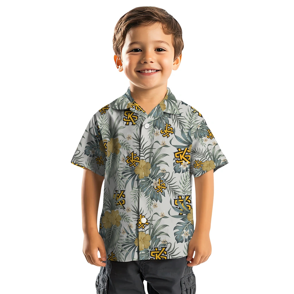 Kennesaw State Owls Hawaiian Shirt - Hibiscus Designs | Hula Hawaiian Shirts