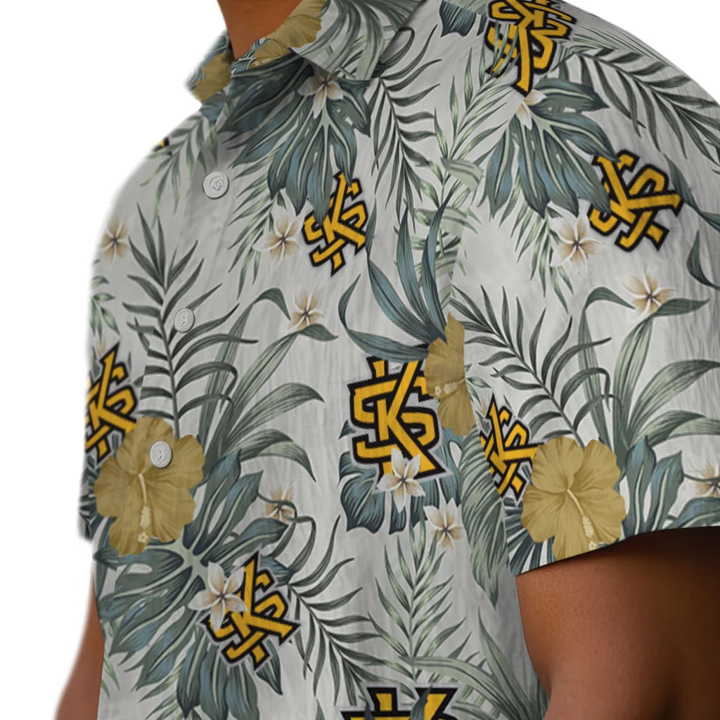 Kennesaw State Owls Hawaiian Shirt - Hibiscus Designs | Hula Hawaiian Shirts