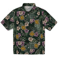 Kennesaw State Owls Hawaiian Shirt - Hibiscus Leaves Pattern | Hula Hawaiian Shirts