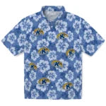 Kent State Golden Flashes Hawaiian Shirt - Hibiscus Cluster | Hula Hawaiian Shirts
