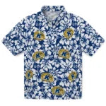Kent State Golden Flashes Hawaiian Shirt - Hibiscus Motif | Hula Hawaiian Shirts
