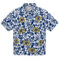 Kent State Golden Flashes Hawaiian Shirt - Hibiscus Motif | Hula Hawaiian Shirts