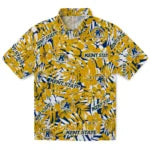Kent State Golden Flashes Hawaiian Shirt - Hibiscus Overlay | Hula Hawaiian Shirts