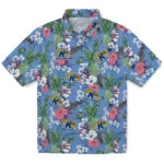 Kent State Golden Flashes Hawaiian Shirt - Pineapple Bouquet | Hula Hawaiian Shirts
