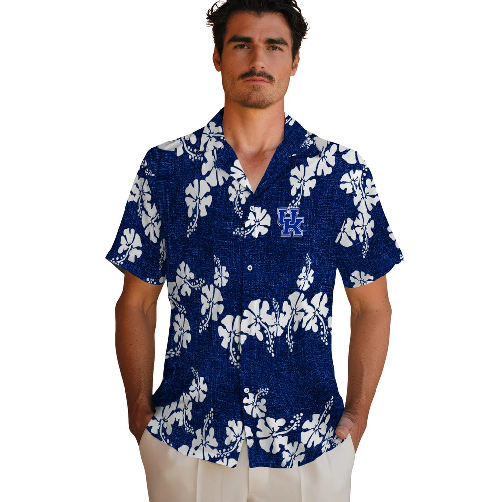 Kentucky Wildcats Hawaiian Shirt - 50th State Flower | Hula Hawaiian Shirts