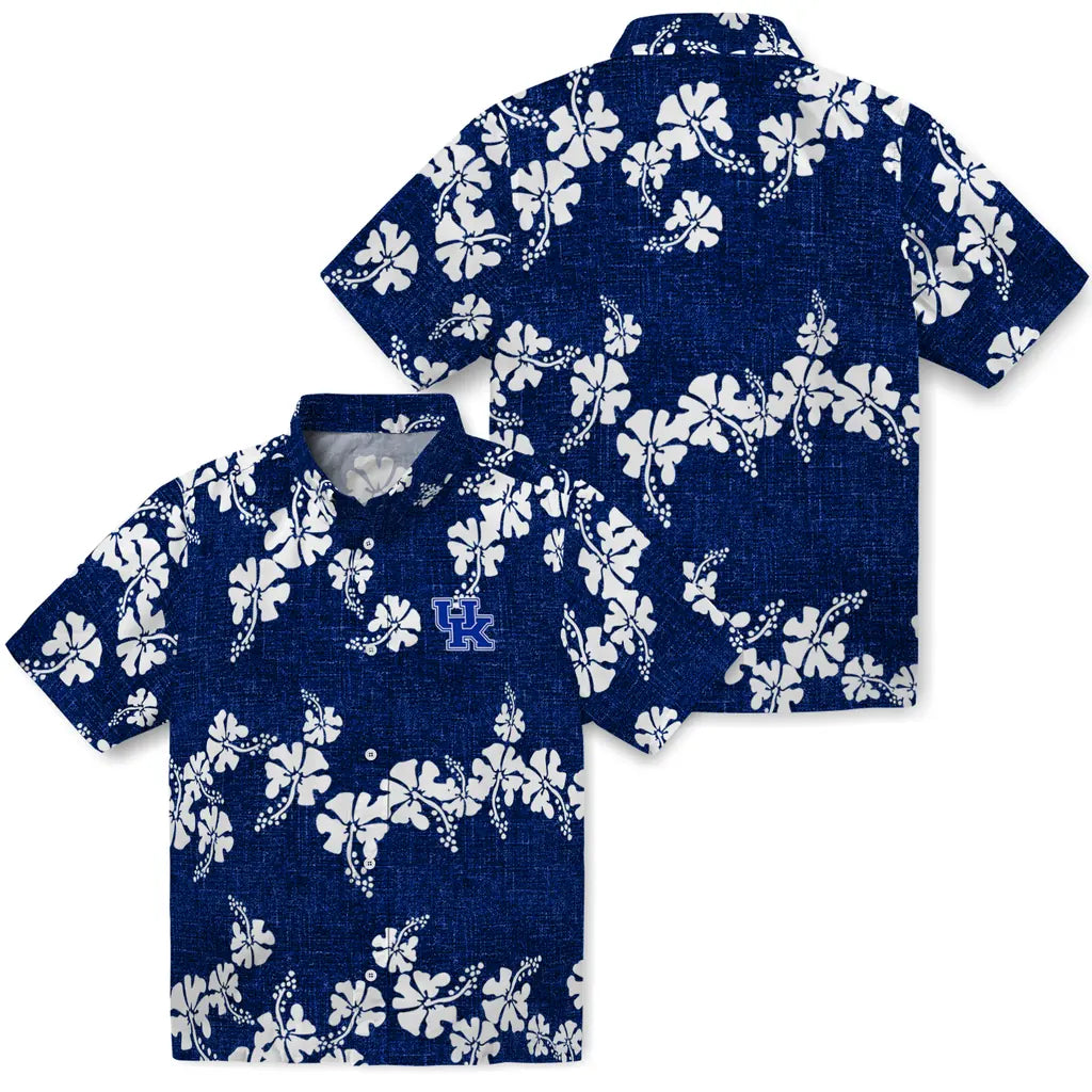 Kentucky Wildcats Hawaiian Shirt - 50th State Flower | Hula Hawaiian Shirts