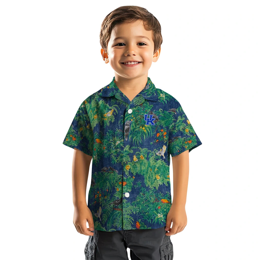 Kentucky Wildcats Hawaiian Shirt - Bird Canopy | Hula Hawaiian Shirts