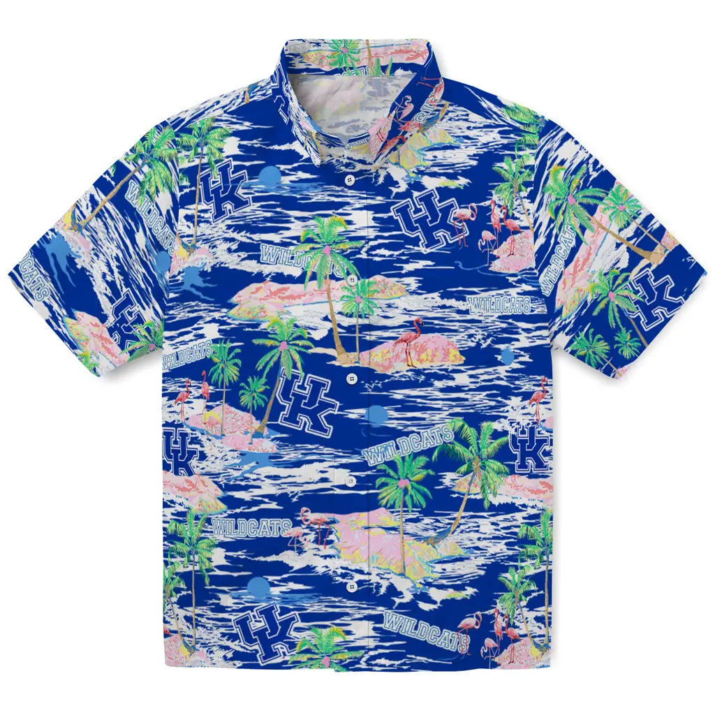 Kentucky Wildcats Hawaiian Shirt - Hawaii Island | Hula Hawaiian Shirts