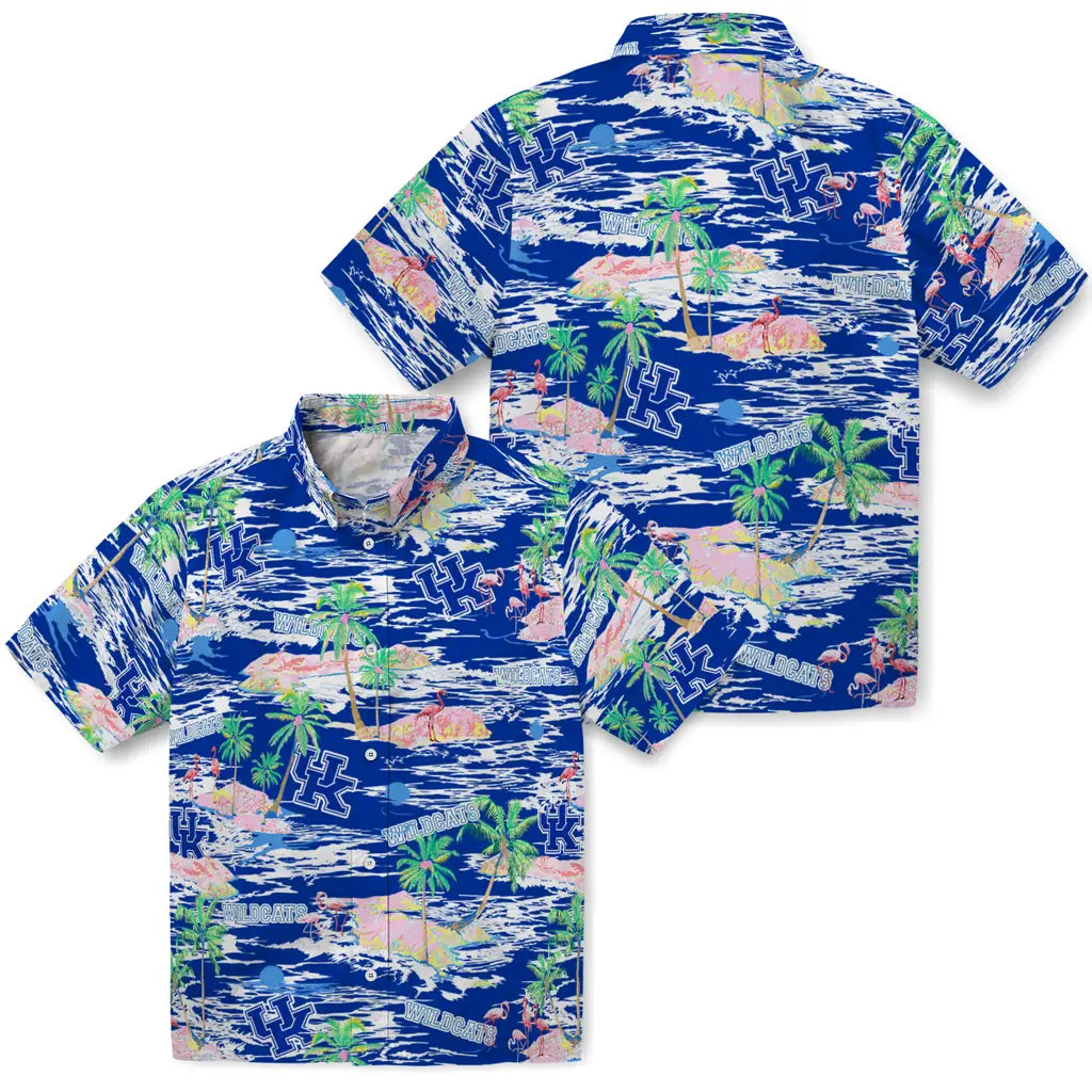 Kentucky Wildcats Hawaiian Shirt - Hawaii Island | Hula Hawaiian Shirts