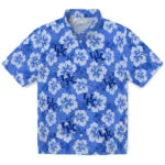 Kentucky Wildcats Hawaiian Shirt - Hibiscus Cluster | Hula Hawaiian Shirts