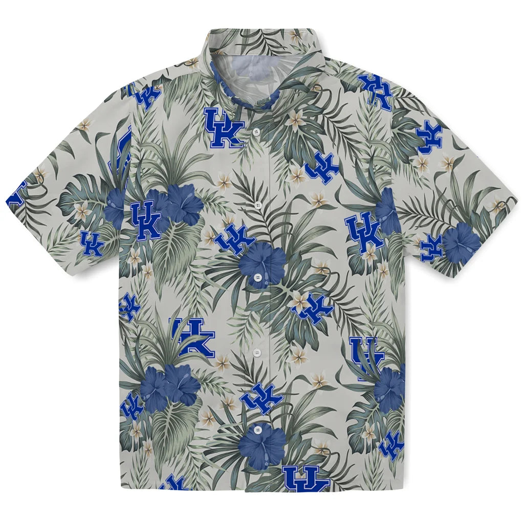 Kentucky Wildcats Hawaiian Shirt - Hibiscus Designs | Hula Hawaiian Shirts