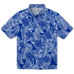Kentucky Wildcats Hawaiian Shirt - Leaf Outline | Hula Hawaiian Shirts