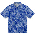 Kentucky Wildcats Hawaiian Shirt - Leaf Outline | Hula Hawaiian Shirts