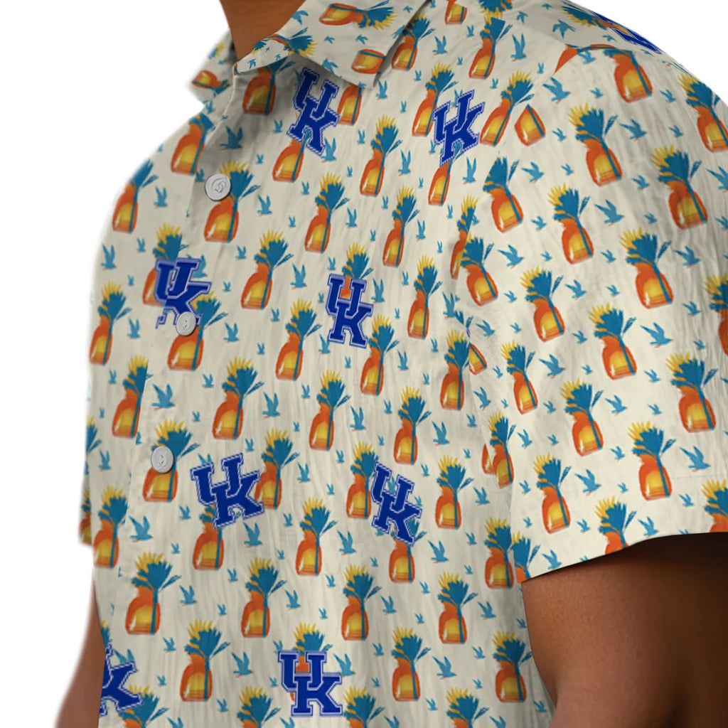 Kentucky Wildcats Hawaiian Shirt - Pineapple Delight | Hula Hawaiian Shirts