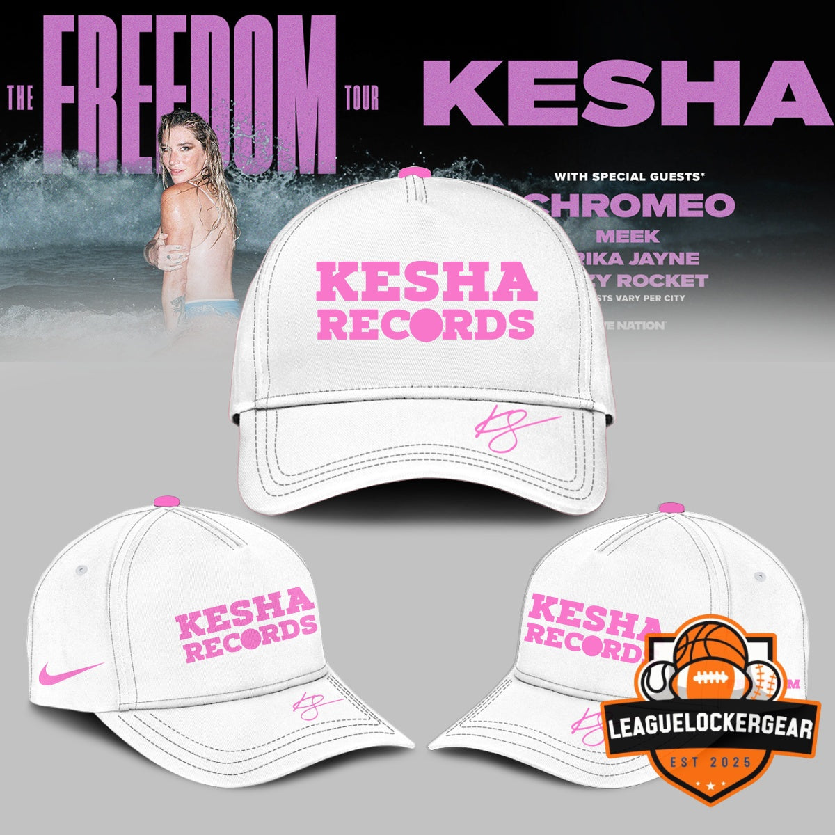 Kesha The Freedom Tour Hoodie - LeagueLockerGear