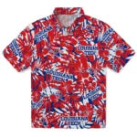 LA Tech Hawaiian Shirt - Hibiscus Overlay | Hula Hawaiian Shirts