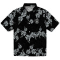 Las Vegas Raiders Hawaiian Shirt - 50th State Flower | Hula Hawaiian Shirts