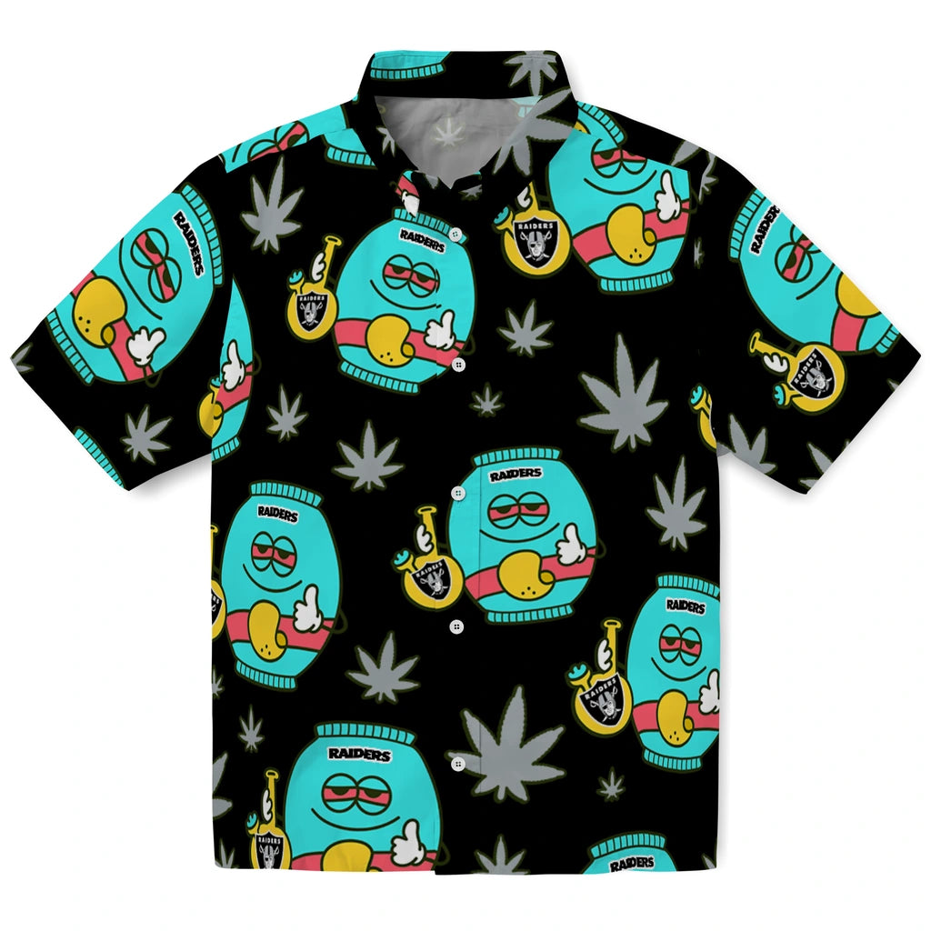 Las Vegas Raiders Hawaiian Shirt - Chill Vibe | Hula Hawaiian Shirts
