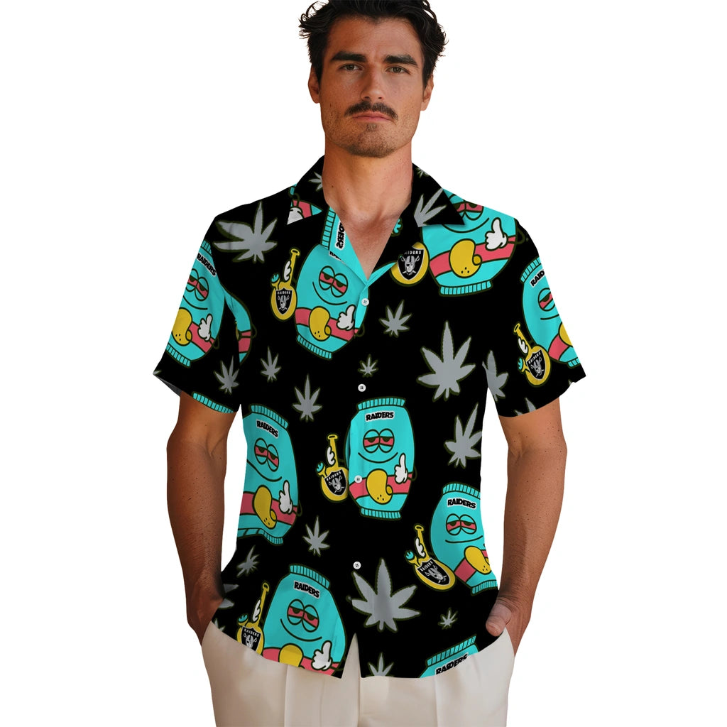 Las Vegas Raiders Hawaiian Shirt - Chill Vibe | Hula Hawaiian Shirts