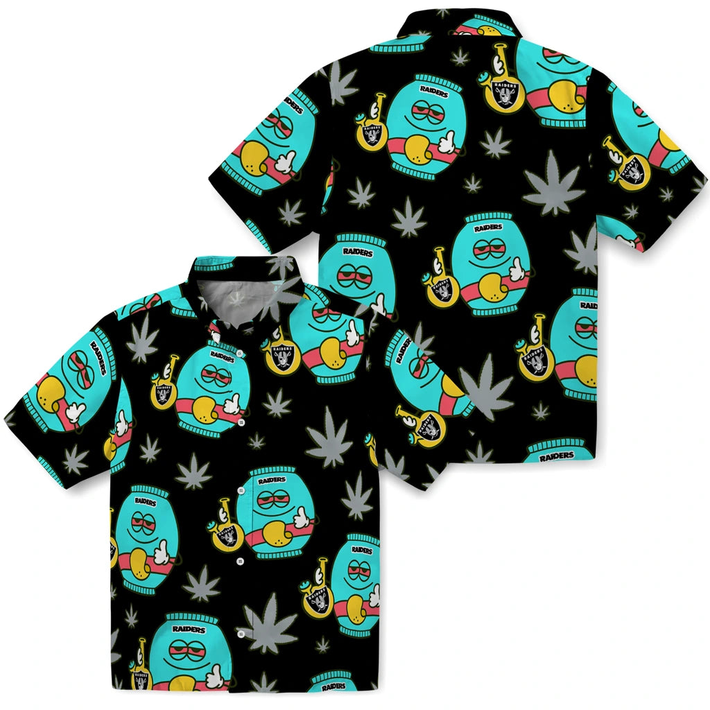 Las Vegas Raiders Hawaiian Shirt - Chill Vibe | Hula Hawaiian Shirts