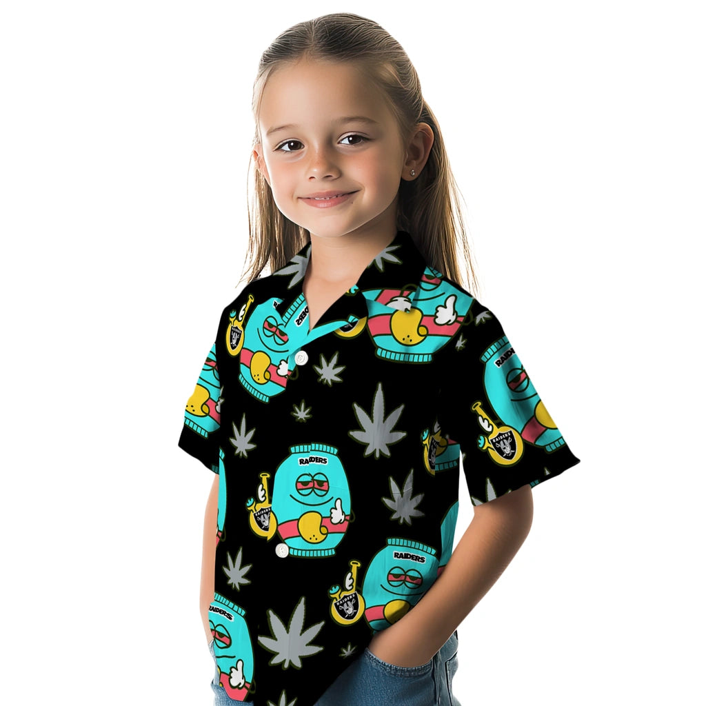 Las Vegas Raiders Hawaiian Shirt - Chill Vibe | Hula Hawaiian Shirts