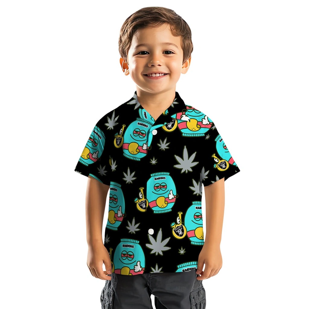 Las Vegas Raiders Hawaiian Shirt - Chill Vibe | Hula Hawaiian Shirts