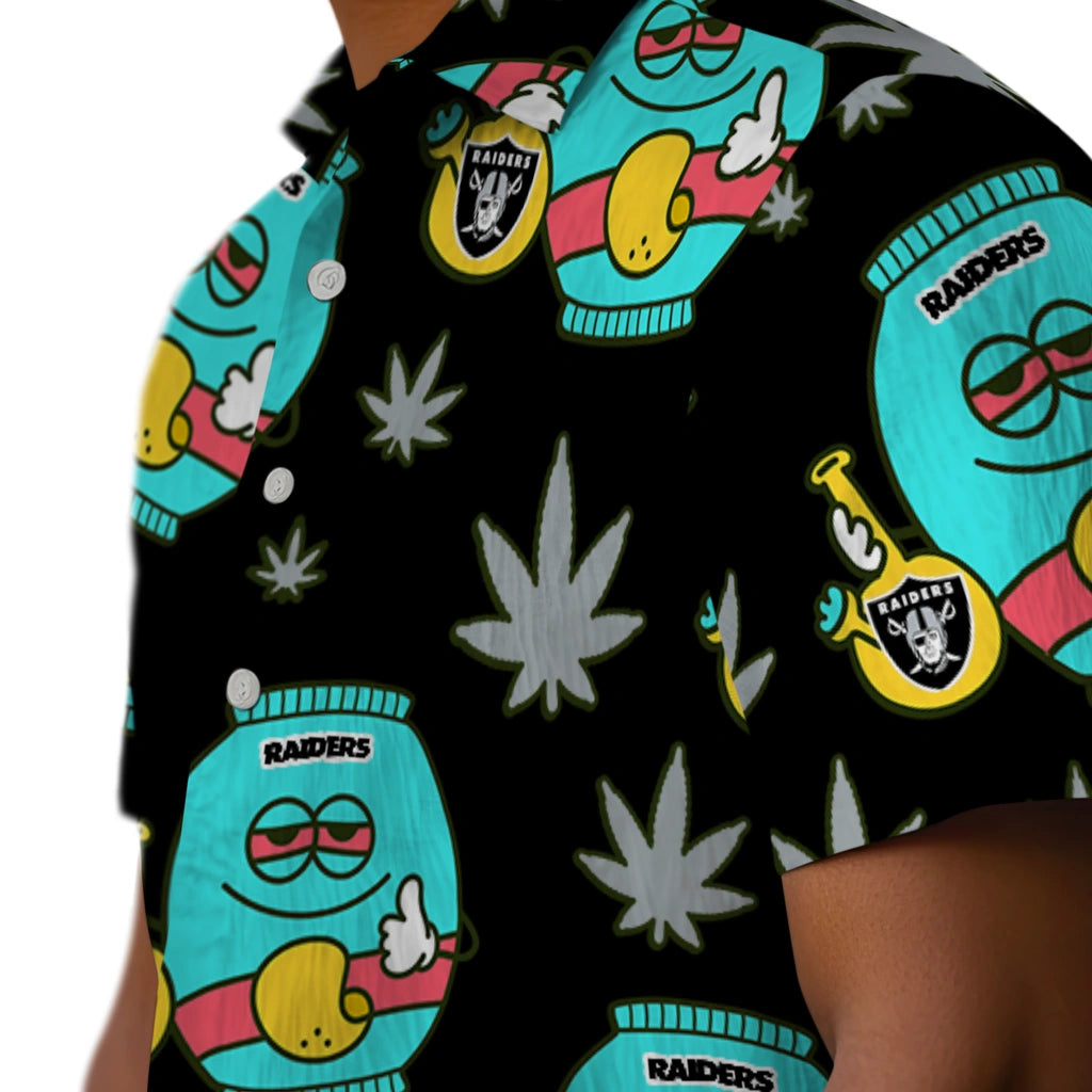 Las Vegas Raiders Hawaiian Shirt - Chill Vibe | Hula Hawaiian Shirts