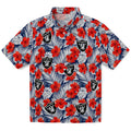 Las Vegas Raiders Hawaiian Shirt - Hibiscus Fiesta | Hula Hawaiian Shirts
