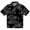 Las Vegas Raiders Hawaiian Shirt - Wave Palm | Hula Hawaiian Shirts