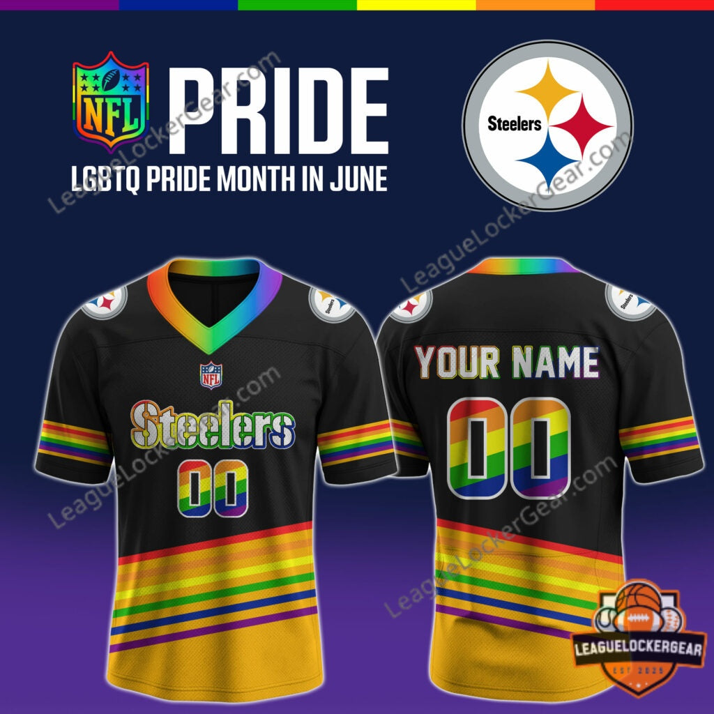 All Team MLB x LGBTQ Pride Month NFL Football Jersey - LeagueLockerGear