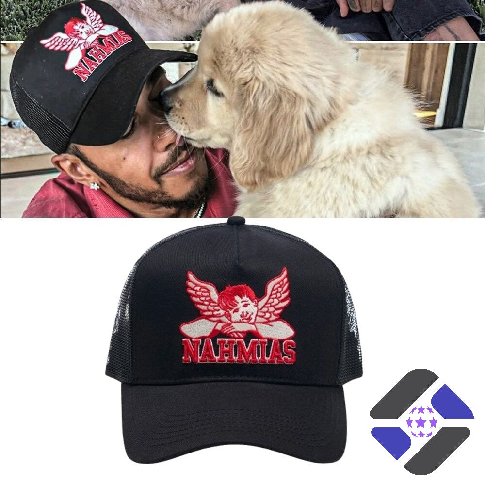 Lewis Hamilton Nahmias Angel Trucker Hat