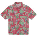 Liberty Flames Hawaiian Shirt - Anthurium Overlay | Hula Hawaiian Shirts