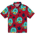 Liberty Flames Hawaiian Shirt - Chill Vibe | Hula Hawaiian Shirts