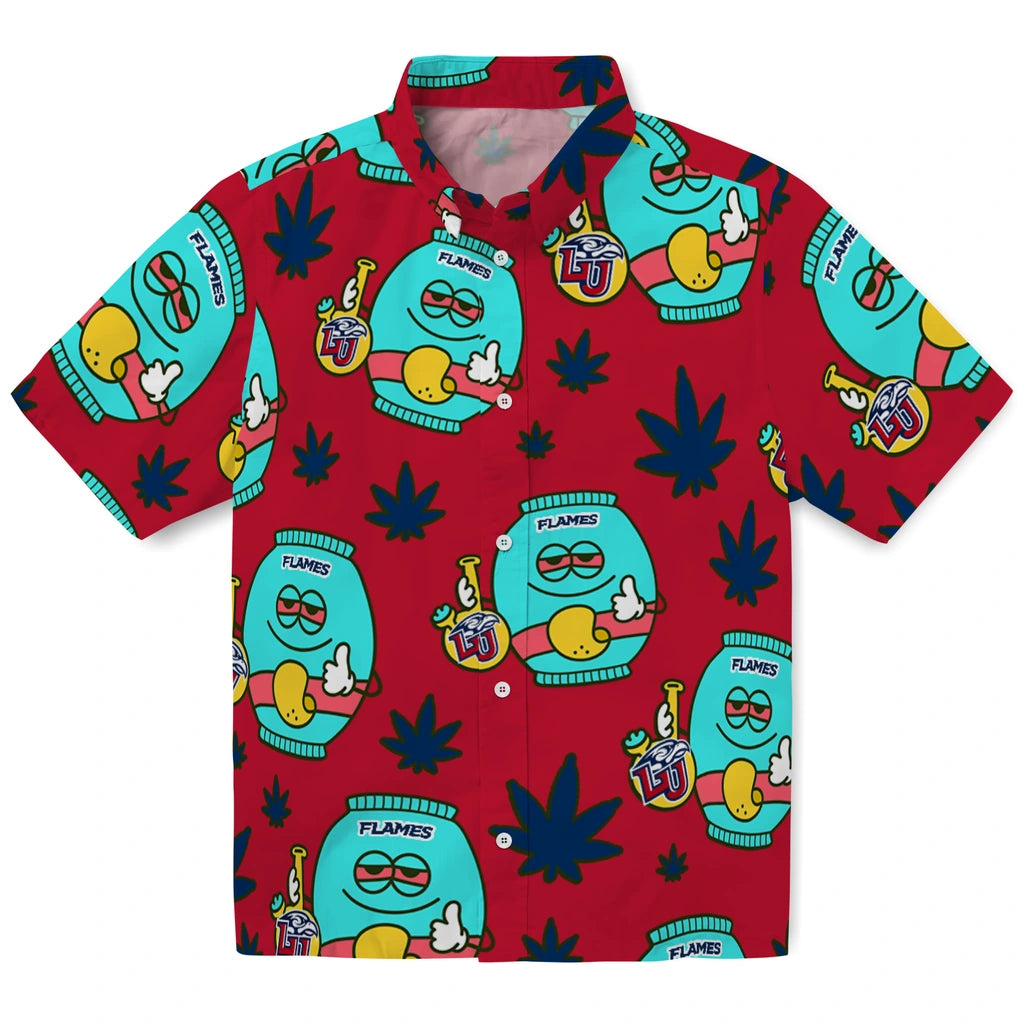 Liberty Flames Hawaiian Shirt - Chill Vibe | Hula Hawaiian Shirts