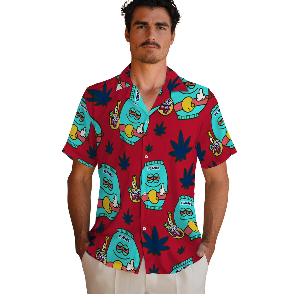 Liberty Flames Hawaiian Shirt - Chill Vibe | Hula Hawaiian Shirts