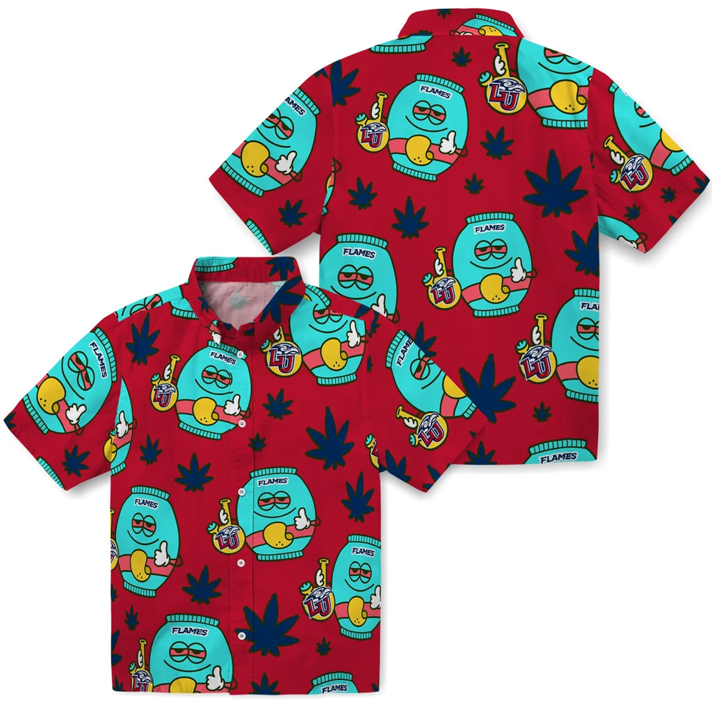 Liberty Flames Hawaiian Shirt - Chill Vibe | Hula Hawaiian Shirts