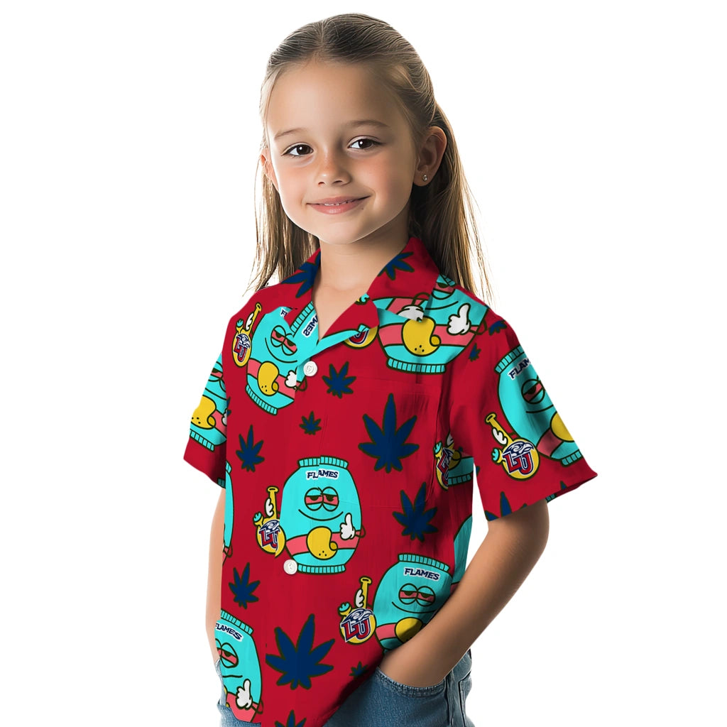 Liberty Flames Hawaiian Shirt - Chill Vibe | Hula Hawaiian Shirts