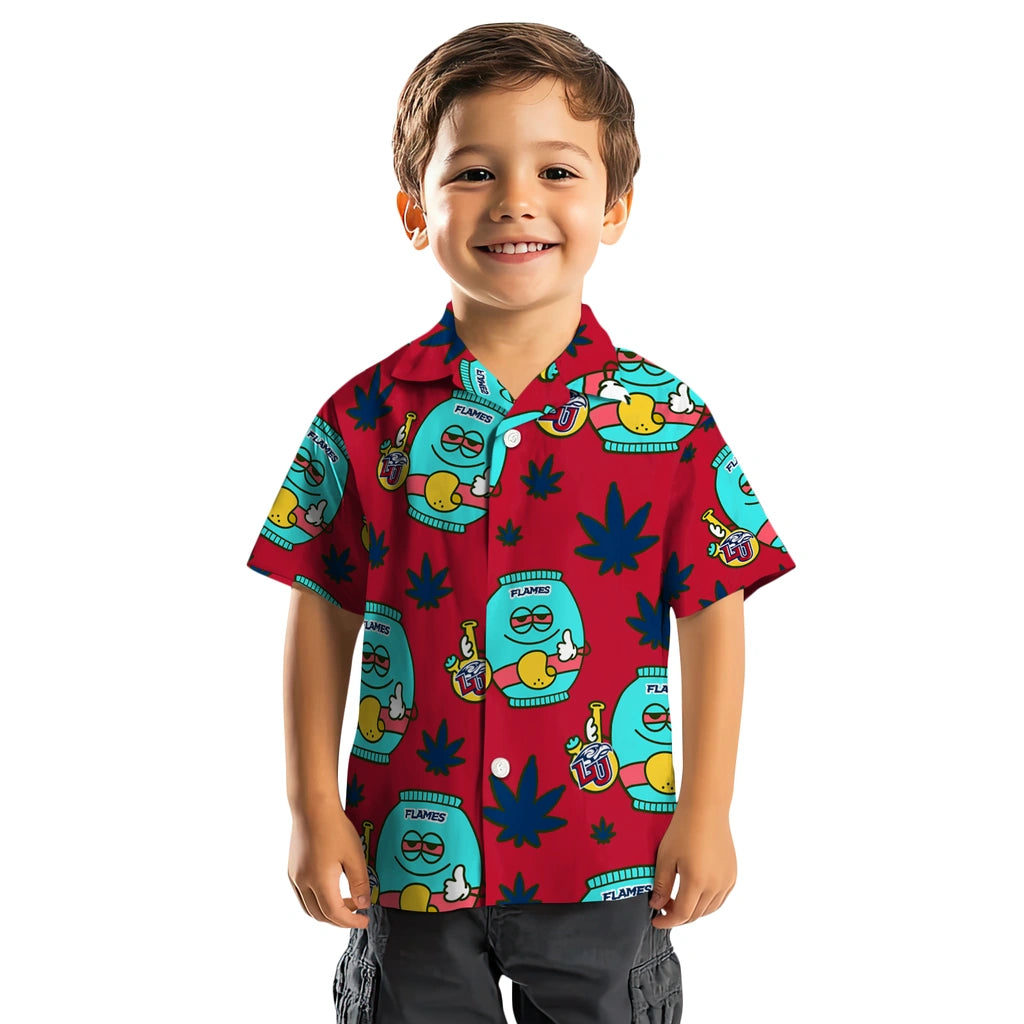 Liberty Flames Hawaiian Shirt - Chill Vibe | Hula Hawaiian Shirts