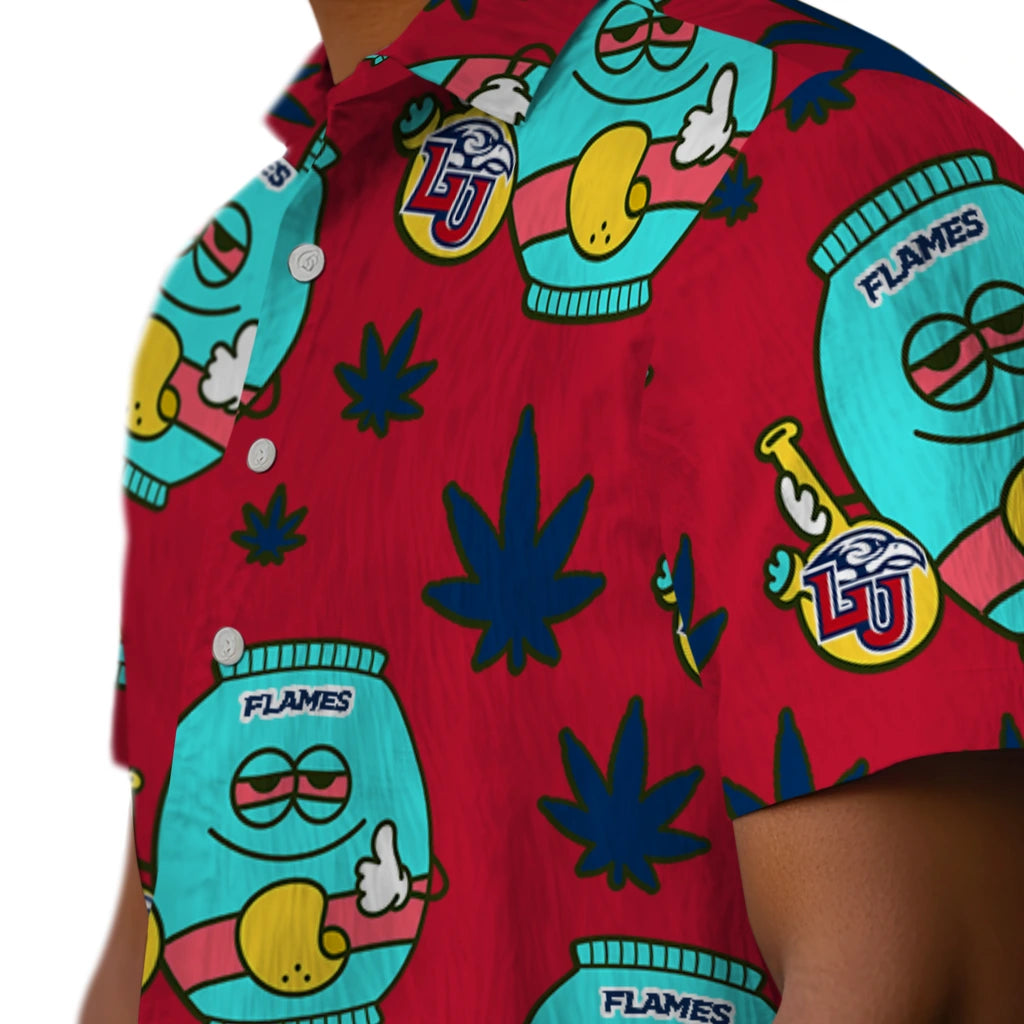 Liberty Flames Hawaiian Shirt - Chill Vibe | Hula Hawaiian Shirts