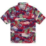 Liberty Flames Hawaiian Shirt - Hawaii Island | Hula Hawaiian Shirts