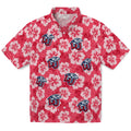 Liberty Flames Hawaiian Shirt - Hibiscus Cluster | Hula Hawaiian Shirts