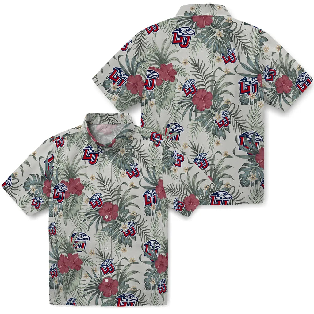 Liberty Flames Hawaiian Shirt - Hibiscus Designs | Hula Hawaiian Shirts