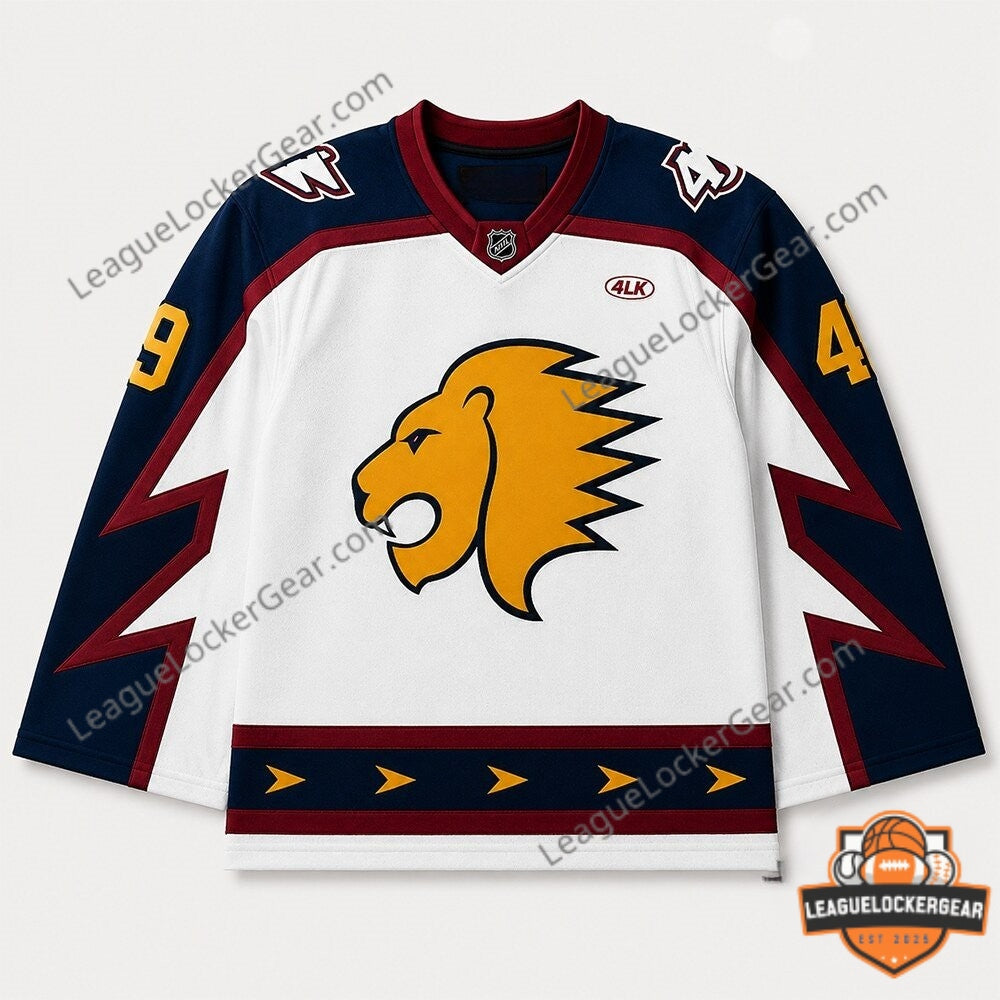 NHL Lions de Trois-Rivières 4LK Hockey Jersey - LeagueLockerGear