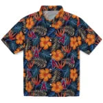 Los Angeles Angels Hawaiian Shirt - Hibiscus Foliage | Hula Hawaiian Shirts